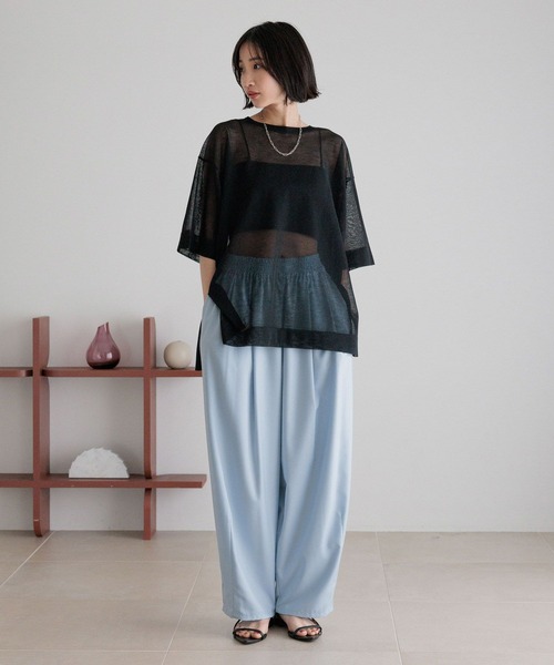 LOWRYS FARM（ローリーズファーム） ニット セーター シアーニット