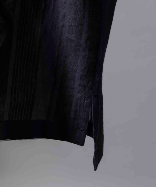 MAISON SPECIAL シャツ 「UNISEX」Prime-Over 2WAY Zip Shirt