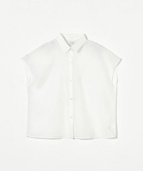 「MARW UNITED ARROWS」 長袖シャツ FREE オフホワイト レディース MARW UNITED ARROWS ブラウス シャツ 「MARW ARROWS」シアー