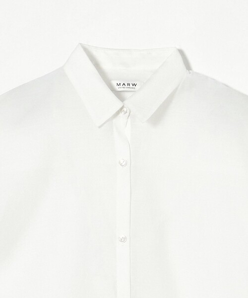 美品★MARW ユナイテッドアローズ｜23SS バルーンスリーブシャツ MARW UNITED ARROWS（マルゥ ユナイテッドアローズ）の「＜MARW