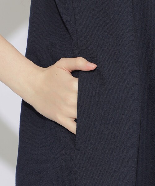 CB CRESTBRIDGE ワンピース サイドチェック切替キャミワンピース