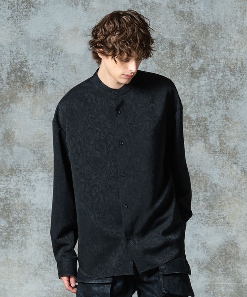 glamb（グラム） シャツ Glamour Stand Collar Shirt / グラマー