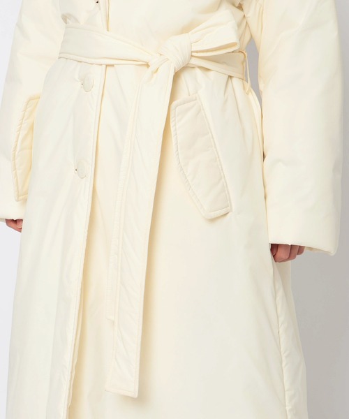 「ETRE TOKYO」 チェスターコート S ホワイト レディース_画像7