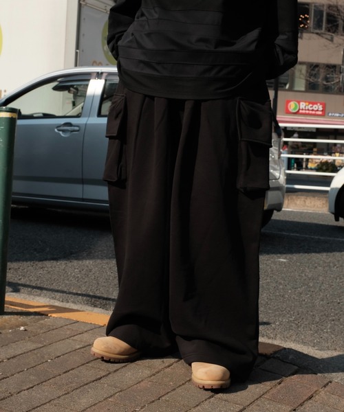 パンツ CARGO KNIT PANTS /INTODUSK 2AM カーゴパンツ INTODUSK / CARGO KNIT PANTS メンズ