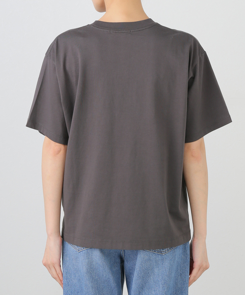 トップス JOURNAL STANDARD relume MAINTENANT TEE JOURNAL STANDARD relume tシャツ コットンペイントロゴTEE