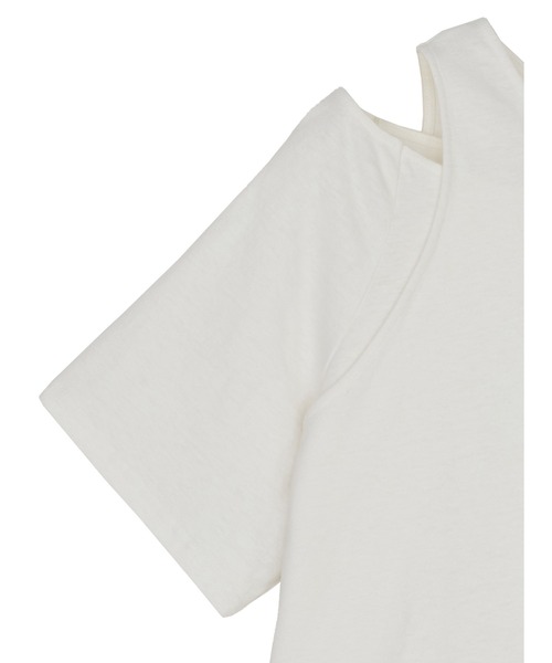 Ameri（アメリ） tシャツ MEDI ASYMMETRY LAYERED TOP レディース