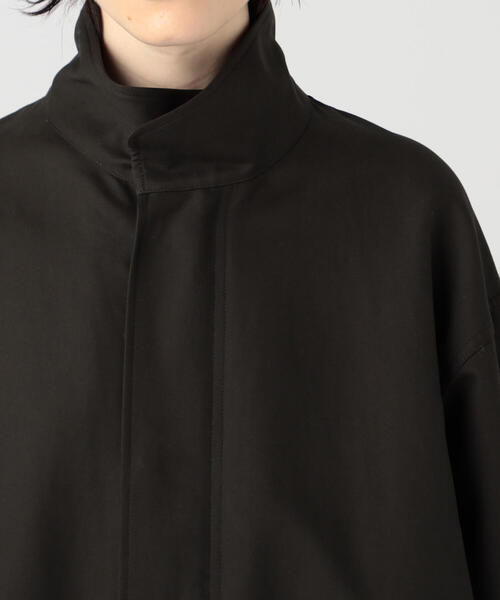 「TOMORROWLAND」 「MACPHEE」モッズコート 36 チャコールグレー レディース_画像8