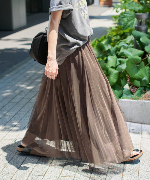 Spick and Span　チュールスカート Spick＆Span スカート 「追加」チュールスカート : ZOZOTOWN