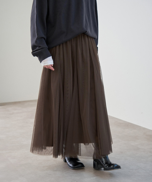 Spick＆Span スカート 「追加」チュールスカート : ZOZOTOWN