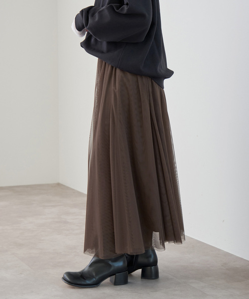 Spick and Span　チュールスカート Spick＆Span スカート 「追加」チュールスカート : ZOZOTOWN