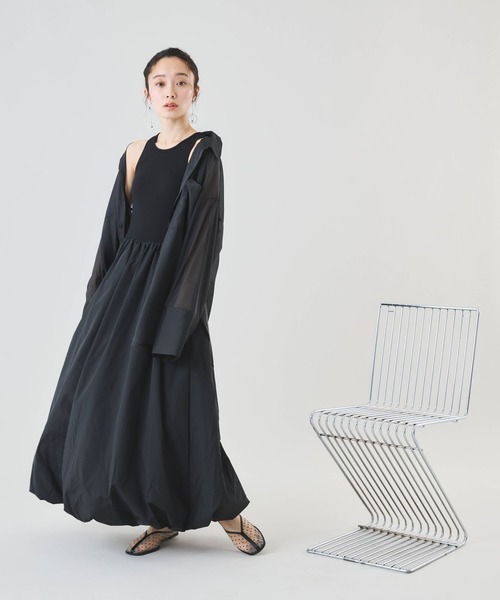 THE TOE バルーンシルエット ワンピース Muscat ワンピース バルーンシルエット タンクワンピース : ZOZOTOWN