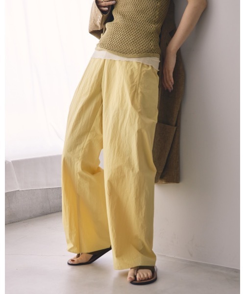 todayful パンツ36 TODAYFUL 「TODAYFUL」 パンツ 36inch イエロー レディース : ZOZOTOWN