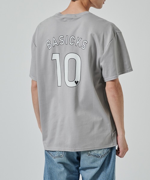 BASICKS＊FOOTBALL SHIRT フットボールシャツ BASICKS - 【25AW】フットボール シャツ / FOOTBALL SHIRT / ブラック