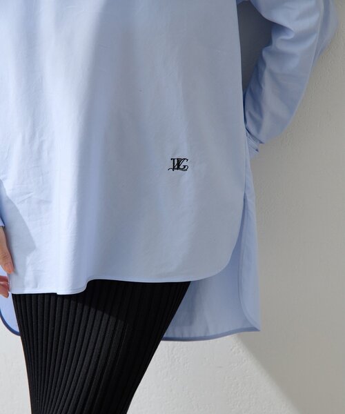 Whim Gazette（ウィム ガゼット） ブラウス シャツ ブロードオフ