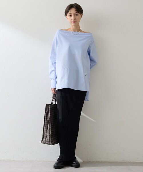 Whim Gazette（ウィム ガゼット） ブラウス シャツ ブロードオフ