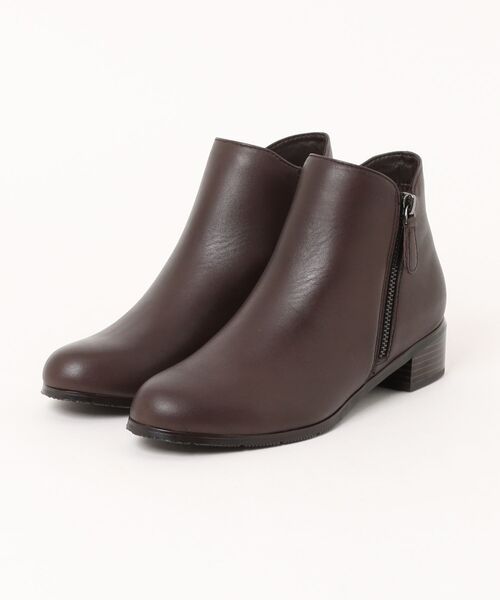 【ブーツ】piedi nudi/ピエディヌーディ 本革 美脚ショートブーツ新品 Piedi Nudi（ピエディヌーディ） ブーツ 本革 ベーシック ショート