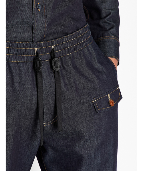 Armani Exchange ワイドレッグデニムパンツ ARMANI EXCHANGE｜アルマーニエクスチェンジのデニムパンツ