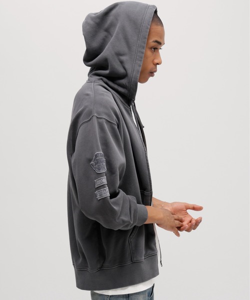 パーカー 「50th Anniversary」FADE WASH ZIP UP PARKA / 50周年 フェイドウォッシュ ジップアップ パーカー | AVIREX | 08