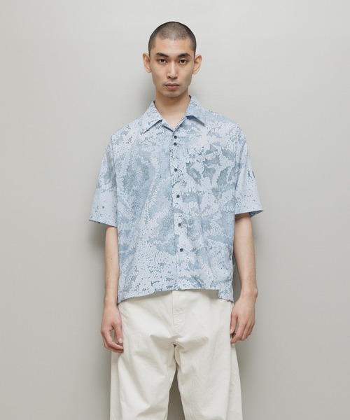 bal（バル） シャツ BLUR PATTERN SS SHIRT メンズ レディース