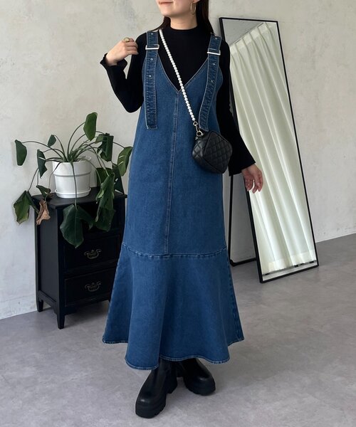 prose verse（プロズヴェール） ワンピース Vネックマーメイド