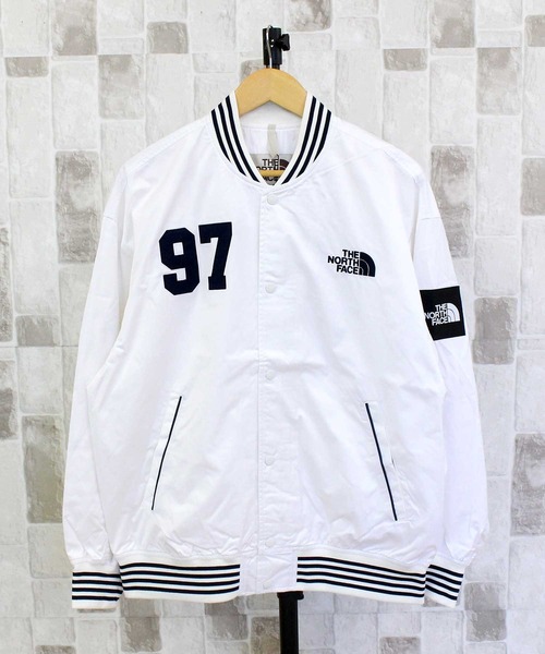 新品【正規品】 THE NORTH FACE スタジャン オフホワイト【L】 THE NORTH FACE ノースフェイス キッズ ジャンパー スタジャン