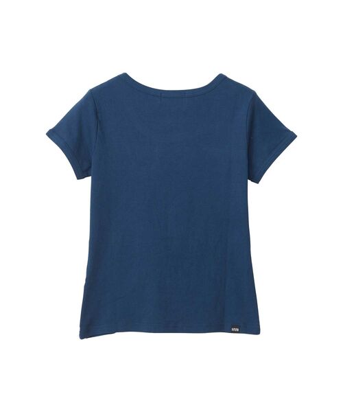 ヒステリックグラマー　Tシャツ　ピチT　ネイビー　レディース　フリーサイズ HYSTERIC GLAMOUR（ヒステリックグラマー） tシャツ SHE DEVIL HEART