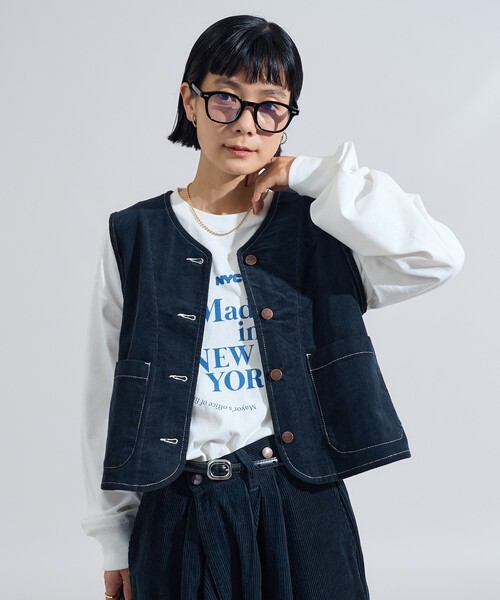 FREAK'S STORE ベスト ジレ RED KAP × STORE/レッドキャップ