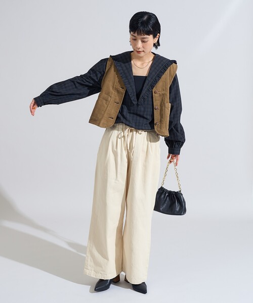 FREAK'S STORE（フリークスストア） ベスト ジレ RED KAP × FREAK'S