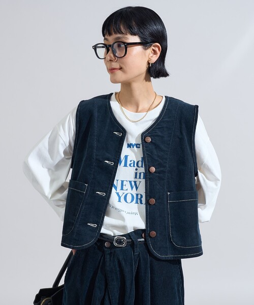 FREAK'S STORE ベスト ジレ RED KAP × STORE/レッドキャップ