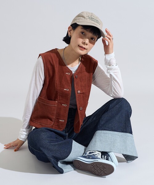 FREAK'S STORE ベスト ジレ RED KAP × STORE/レッドキャップ