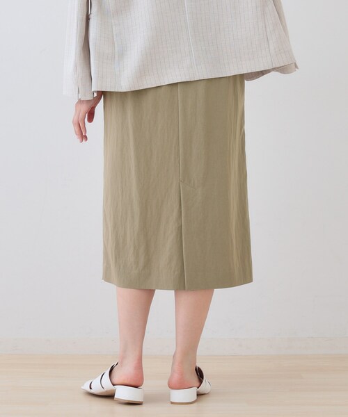 【未使用品】INDIVI スカート INDIVI スカート 「洗える／SETUP可能／UVケア」ストレート