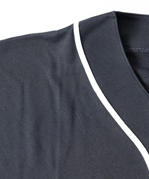 「NYLAUS」 「United Athle」半袖シャツ S ラベンダー メンズ_画像4