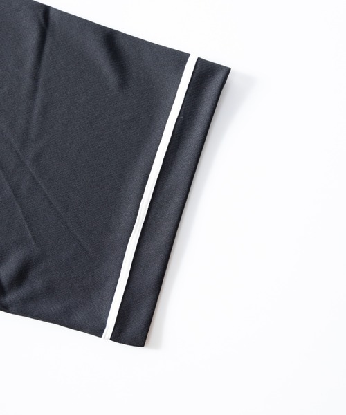 「NYLAUS」 「United Athle」半袖シャツ S ラベンダー メンズ_画像6