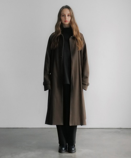 remer ステンカラーコート MEDIUM ブラック メンズ : ZOZOTOWN Yahoo