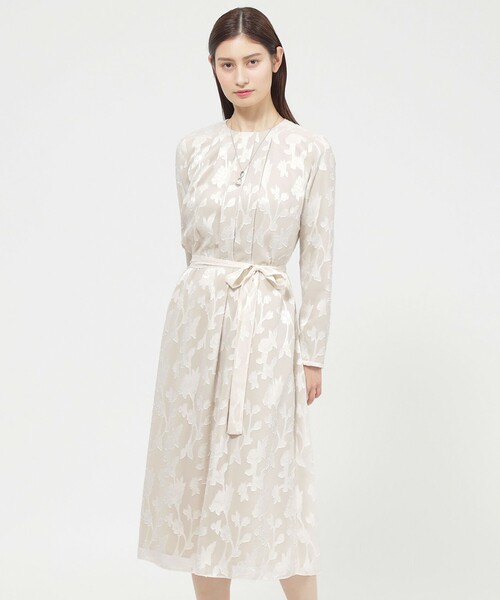 平和屋着物▽上質な紬 単衣 色無地 珊瑚朱色 正絹 逸品 AABB2318fy