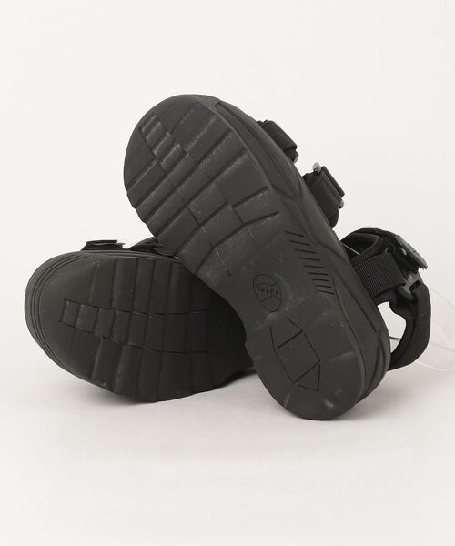 「SHAKA」 フラットサンダル 23cm ブラック レディース_画像3