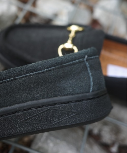 MANEBU（マネブ） ローファー BITCH SUEDE ビットローファー スエード