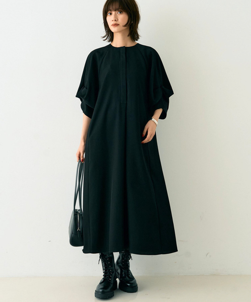 TICCA（ティッカ） ワンピース 「TICCA/ティッカ」ドットスリーブ