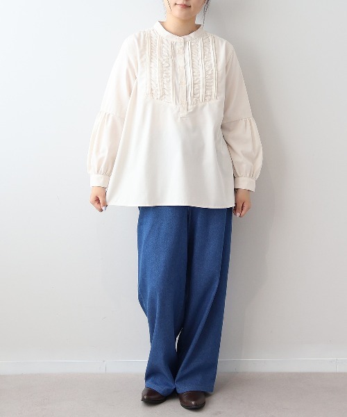 MB mint breeze（エムビーミントブリーズ） ブラウス シャツ 「L〜6L