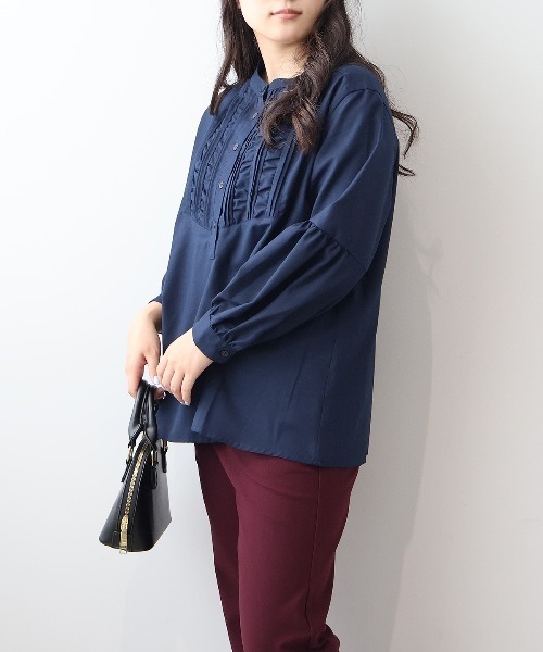 MB mint breeze（エムビーミントブリーズ） ブラウス シャツ 「L〜6L