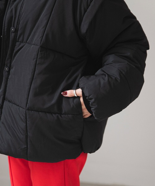 「rectangle」 ブルゾン FREE アイボリー レディース_画像7