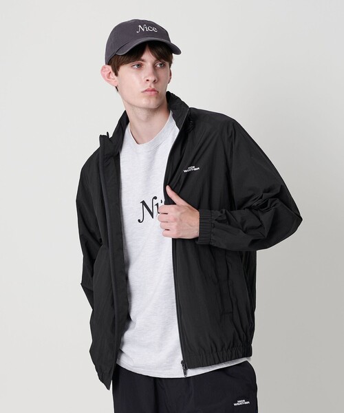 NICE WEATHER ナイロンジャケット 「NICE WEATHER」ナイロン スタンド