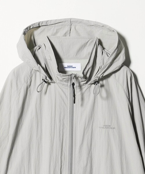 NICE WEATHER ナイロンジャケット 「NICE WEATHER」ナイロン スタンド