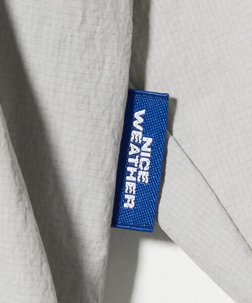 NICE WEATHER ナイロンジャケット 「NICE WEATHER」ナイロン スタンド