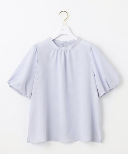 「ANY SIS」 半袖ブラウス 2 グリーン レディース_画像9