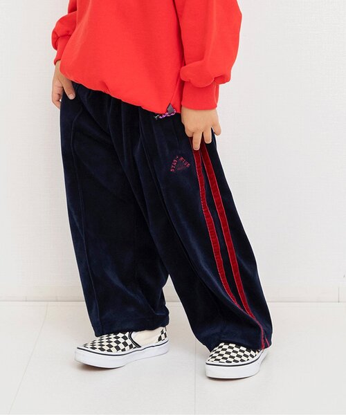 BREEZE（ブリーズ） パンツ 「ジュニア対応」ベロアトラックパンツ
