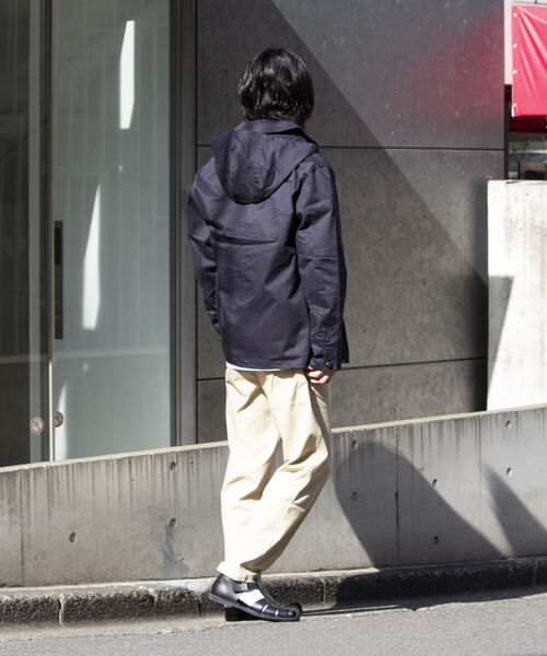 「GLOSTER」 マウンテンパーカー S ネイビー メンズ_画像2