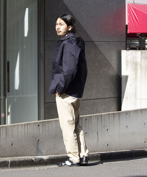 「GLOSTER」 マウンテンパーカー S ネイビー メンズ_画像3