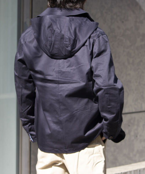 「GLOSTER」 マウンテンパーカー S ネイビー メンズ_画像7