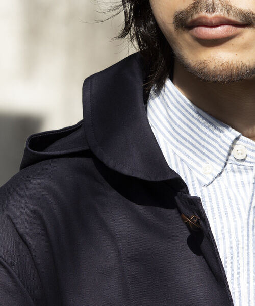 「GLOSTER」 マウンテンパーカー S ネイビー メンズ_画像9